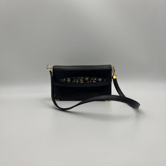 Christian Dior Black Trotter Street Chic Crossbody