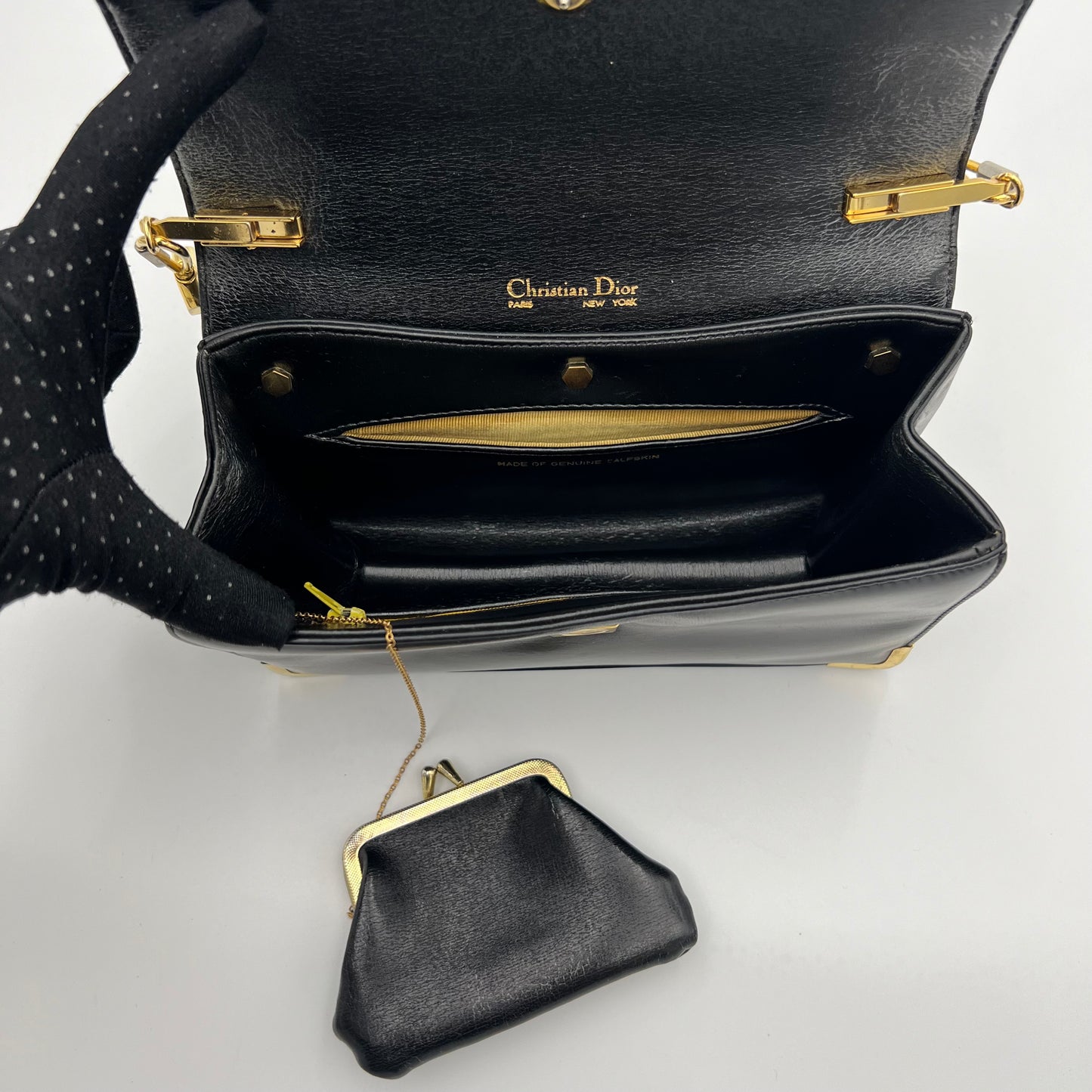 Christian Dior Black Trotter Street Chic Crossbody