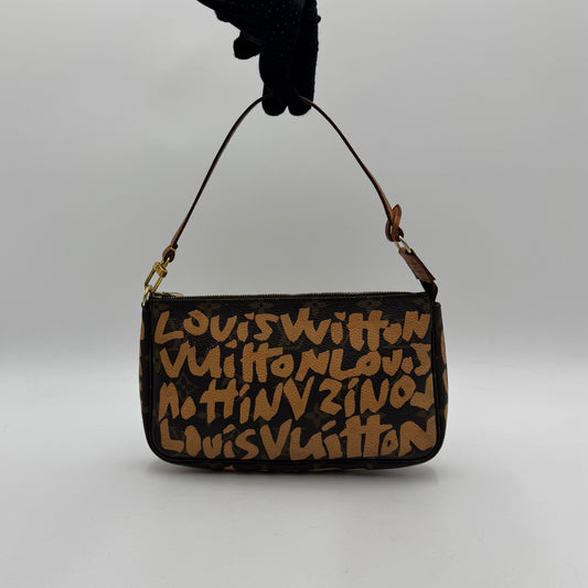 Louis Vuitton Stephen Sprouse Orange Graffiti Pochette