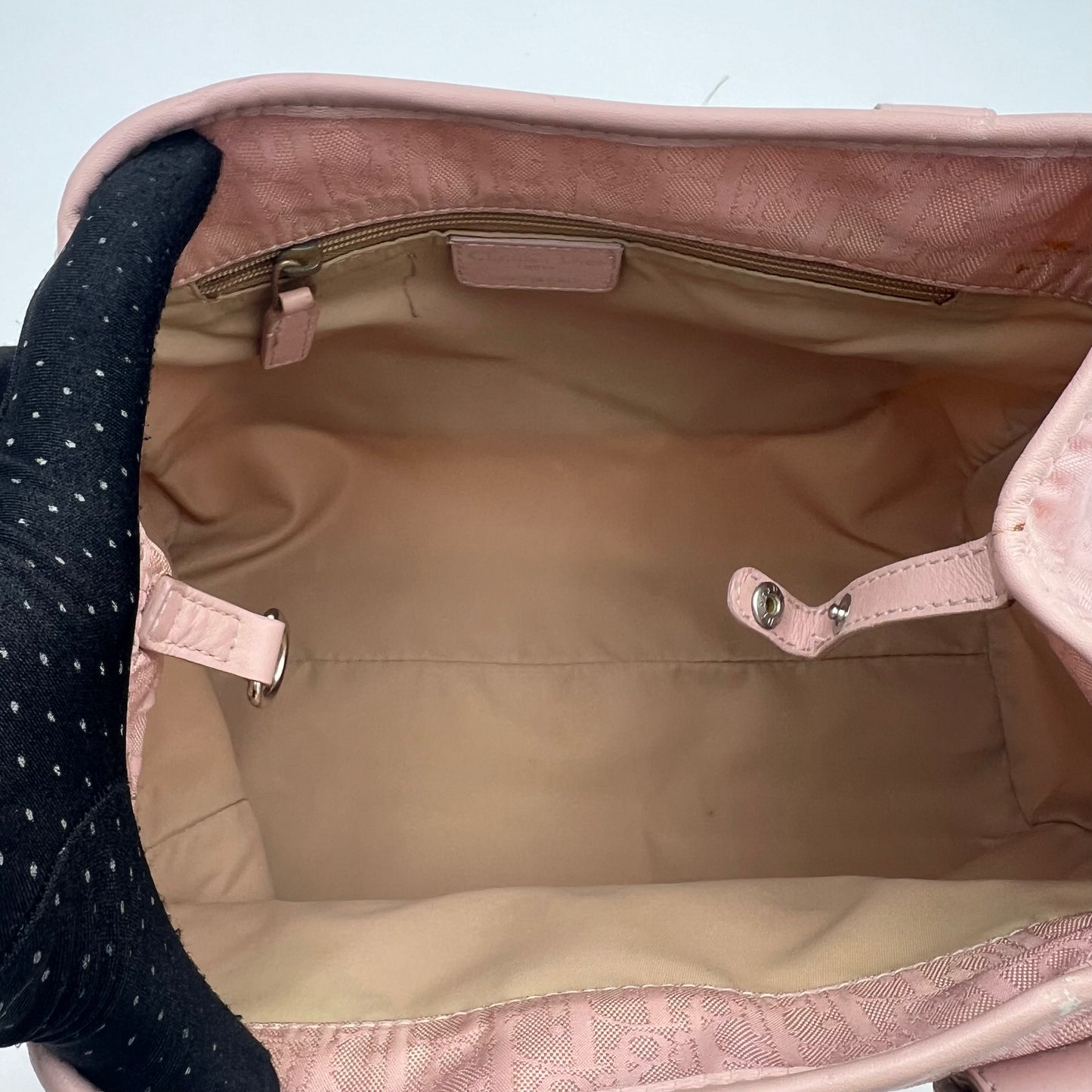 Christian Dior Pink Trotter Lovely Charm Handbag