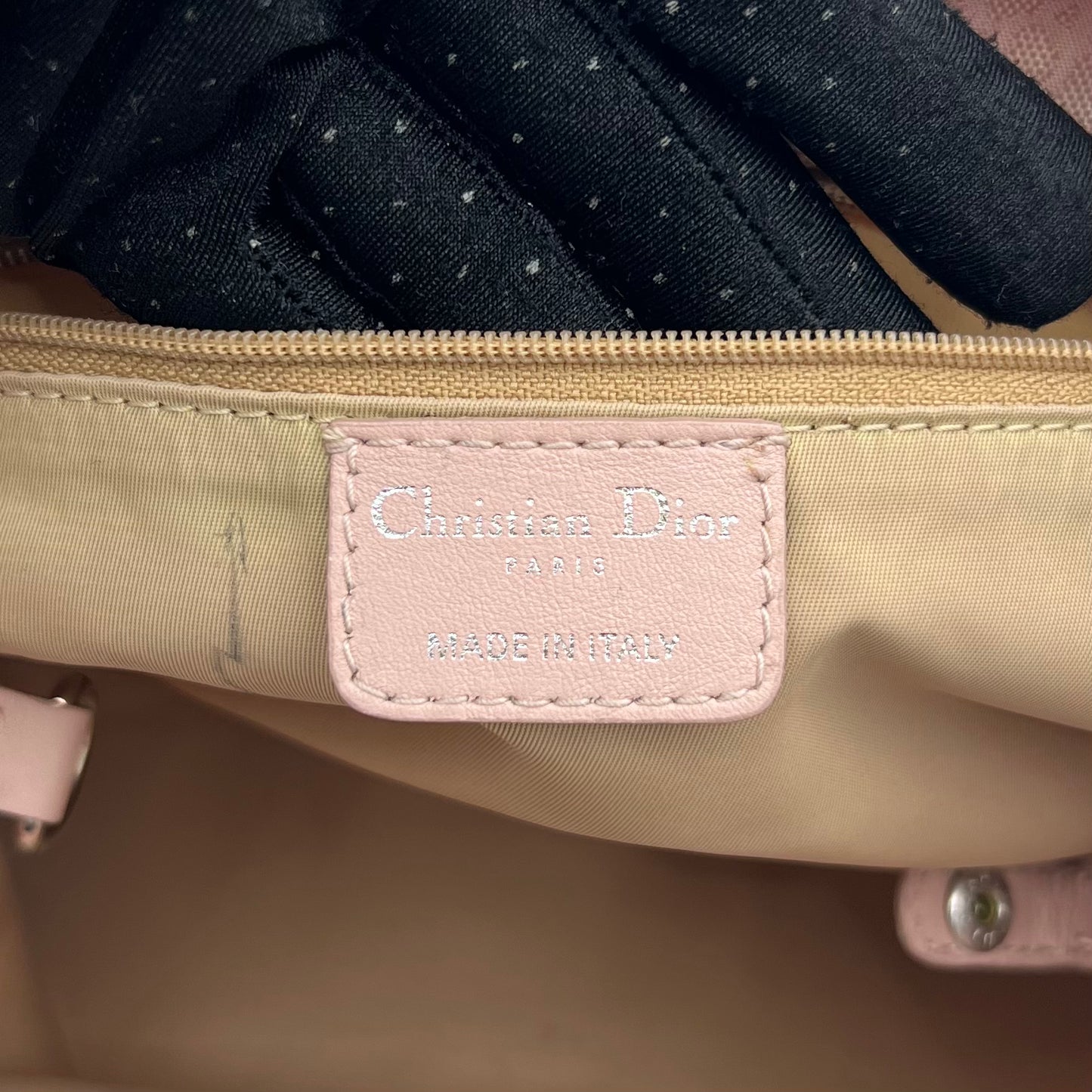 Christian Dior Pink Trotter Lovely Charm Handbag