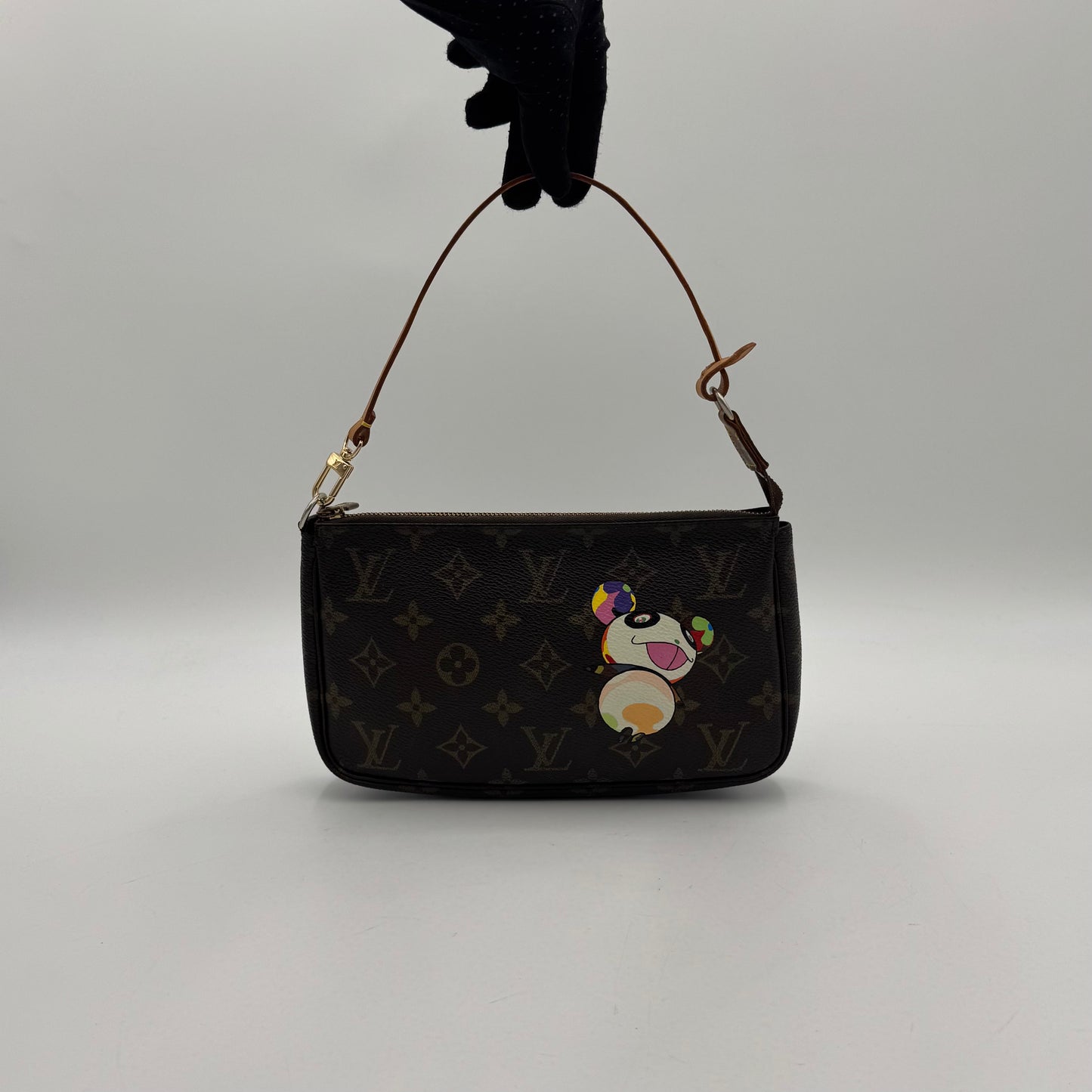 Louis Vuitton Takashi Murakami Monogram Panda Pochette