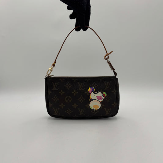 Louis Vuitton Takashi Murakami Monogram Panda Pochette