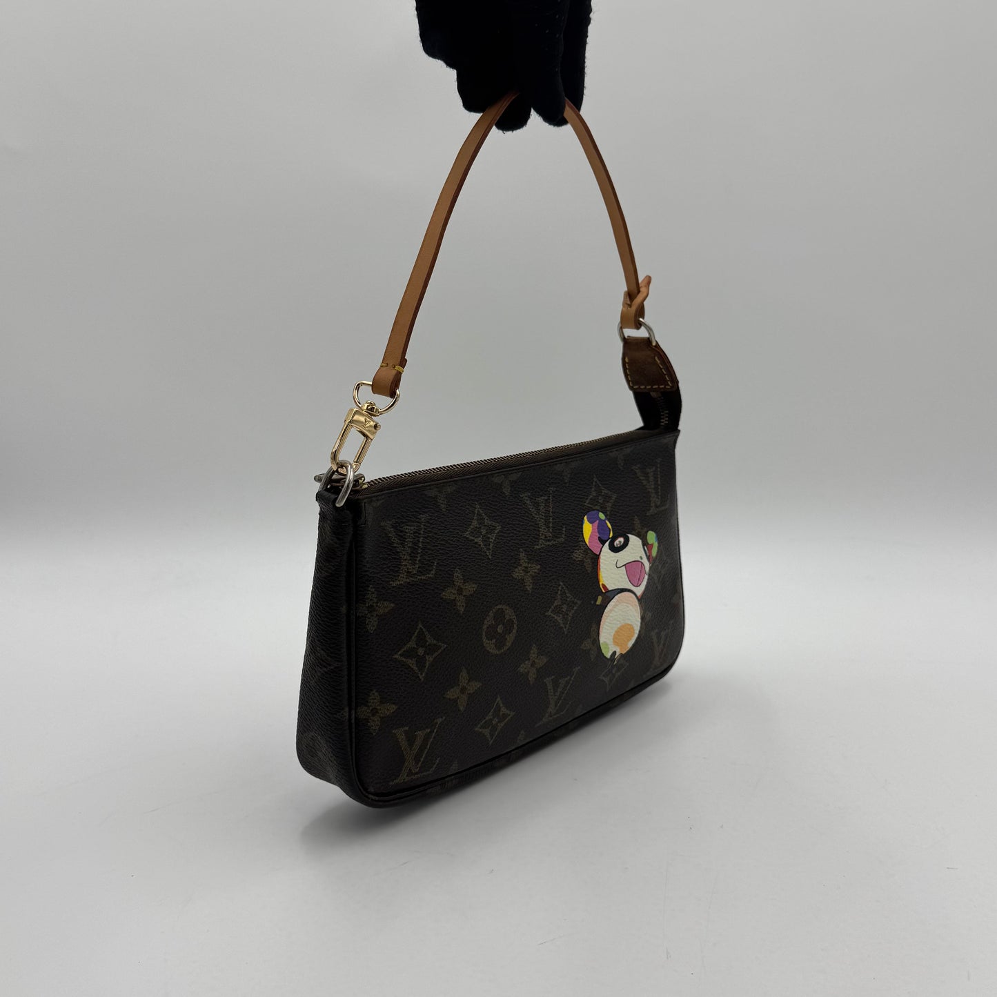 Louis Vuitton Takashi Murakami Monogram Panda Pochette