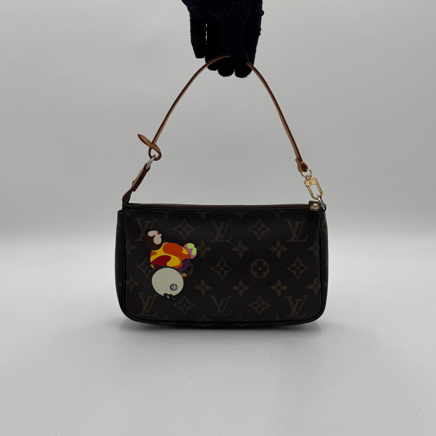 Louis Vuitton Takashi Murakami Monogram Panda Pochette