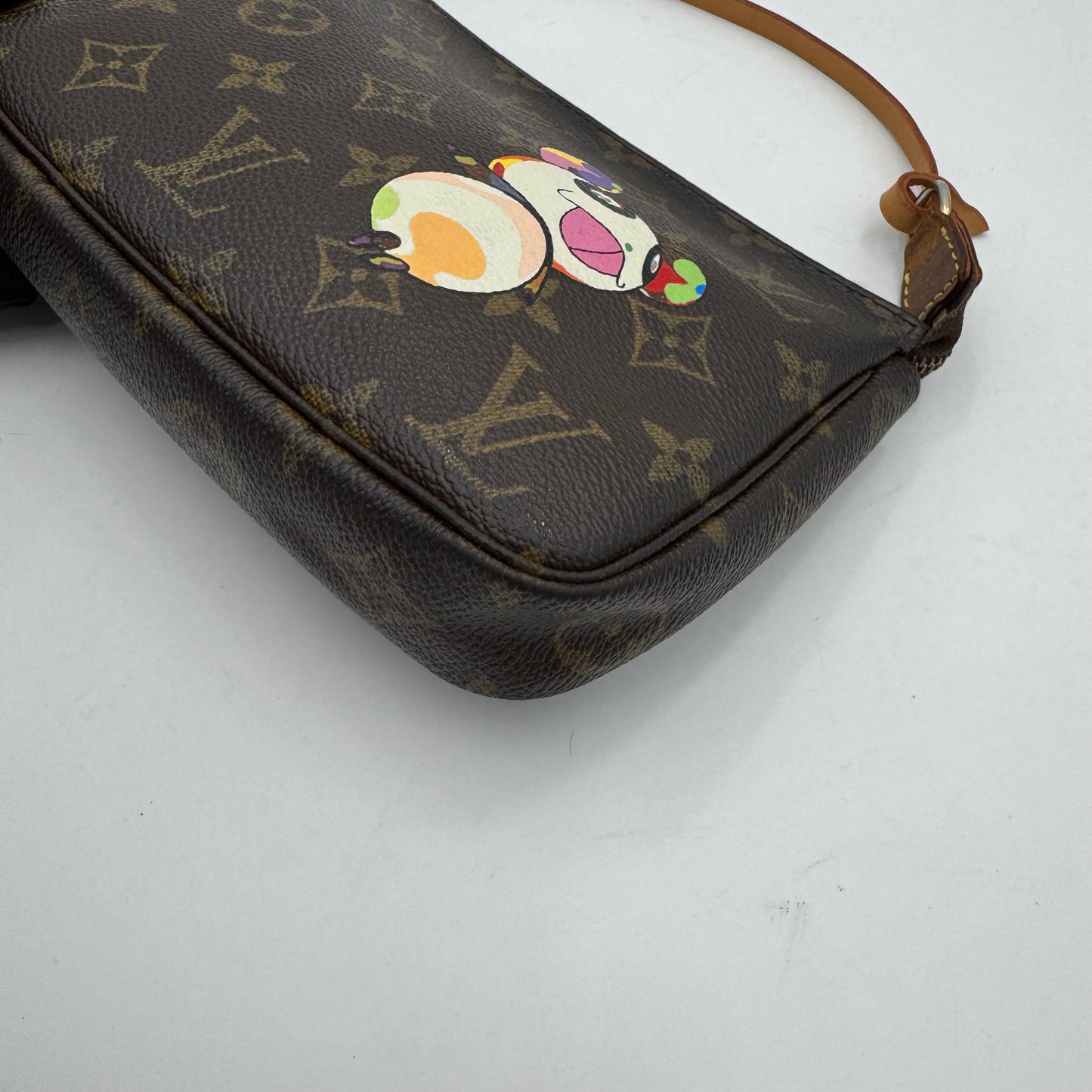 Louis Vuitton Takashi Murakami Monogram Panda Pochette