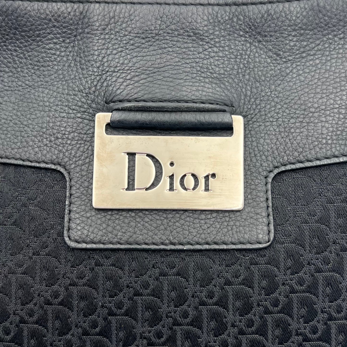Christian Dior Black Trotter Street Chic Crossbody