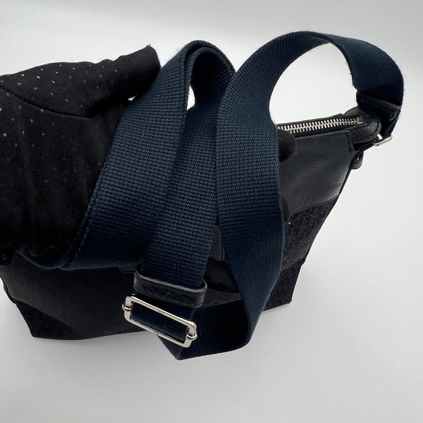 Christian Dior Black Trotter Street Chic Crossbody