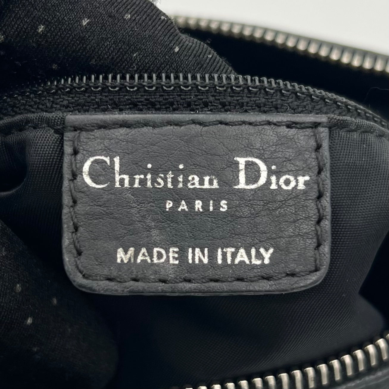 Christian Dior Black Trotter Street Chic Crossbody
