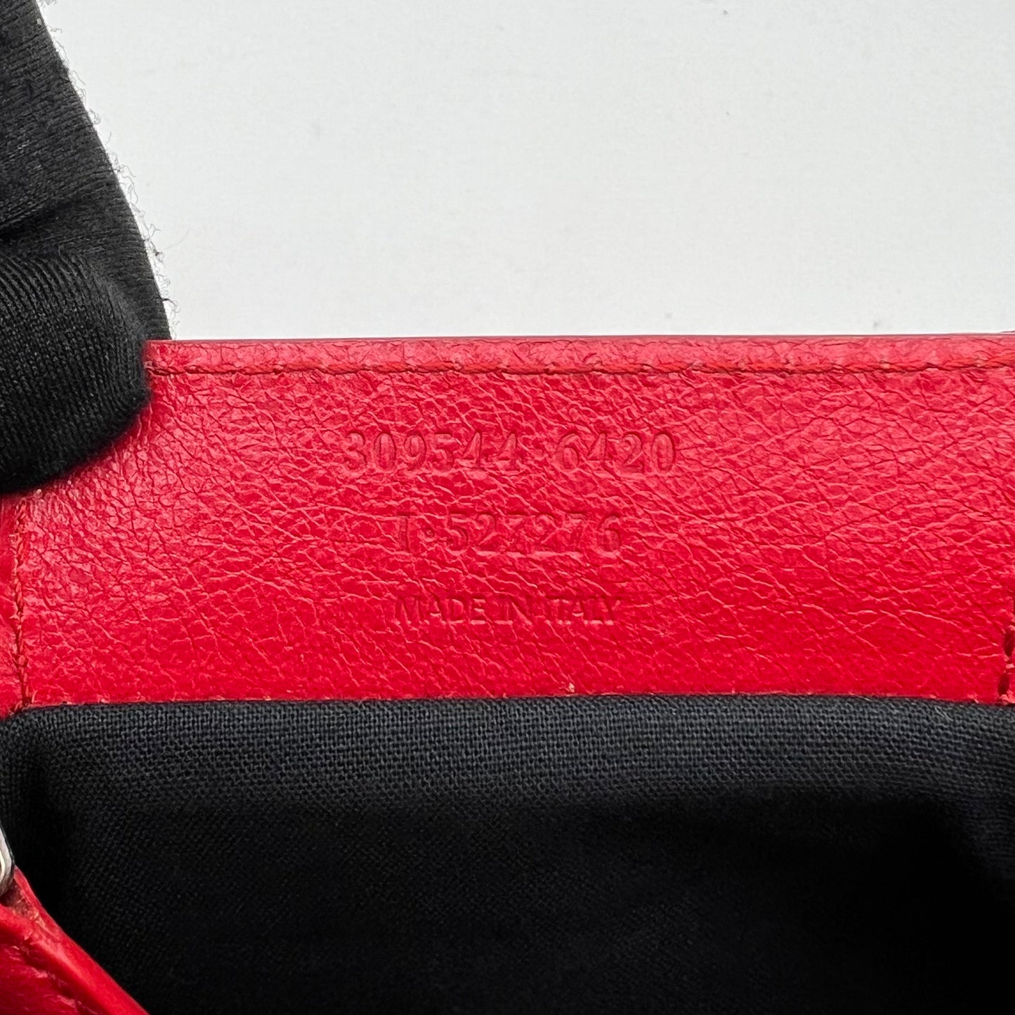 Balenciaga Red Leather Giant 12 Mini City GHW