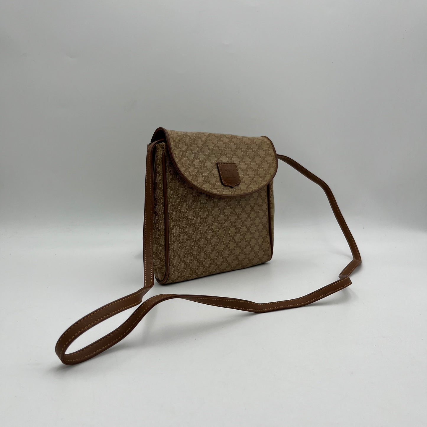 Celine Paris Macadam PVC Small Flap Crossbody