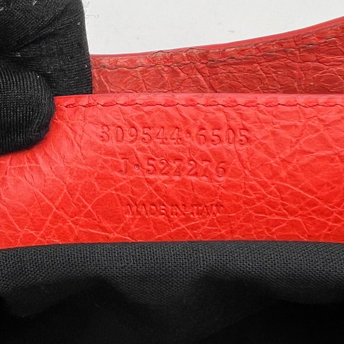 Balenciaga Coral Leather Giant 12 Mini City GHW