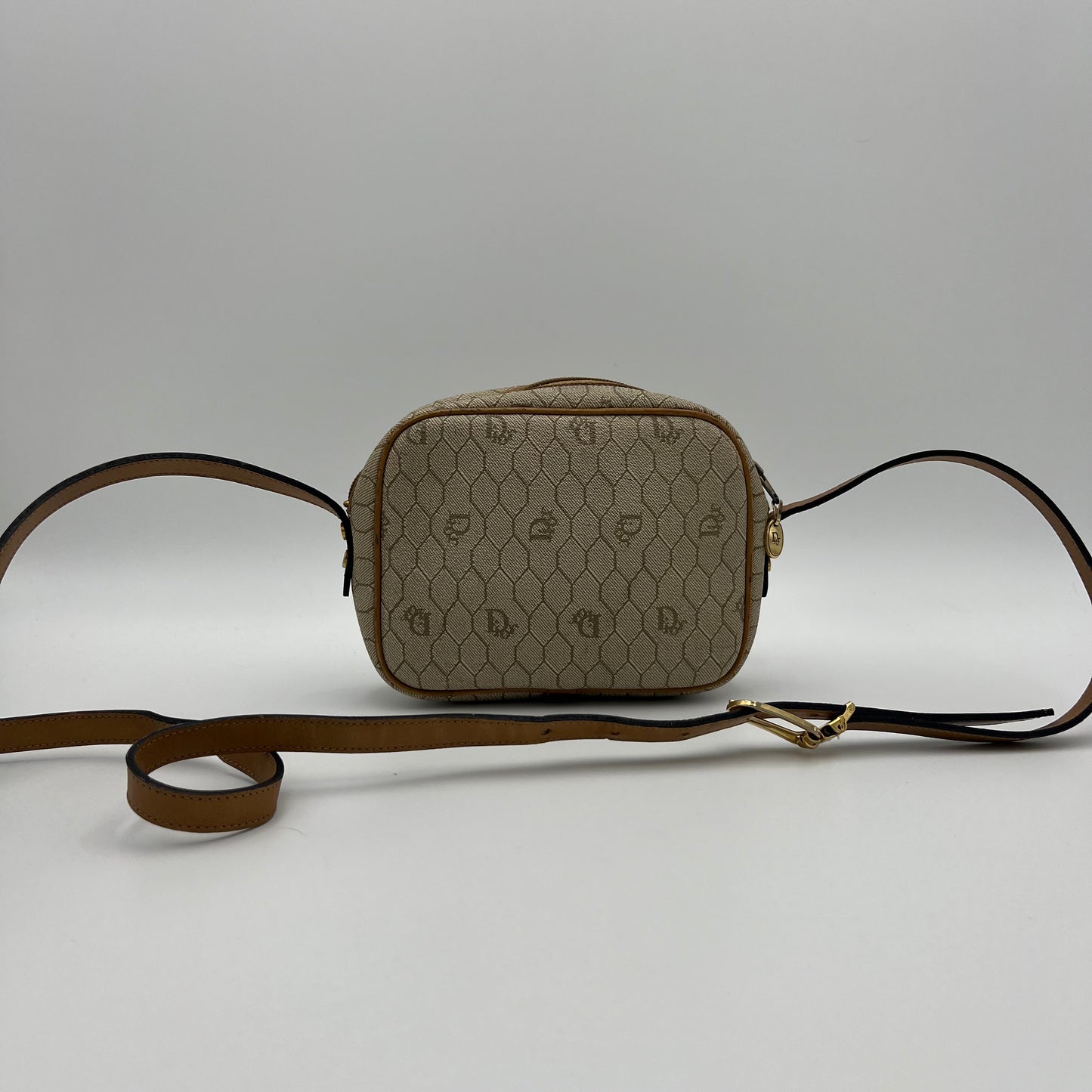 Christian Dior Light Honeycomb Mini Camera Crossbody