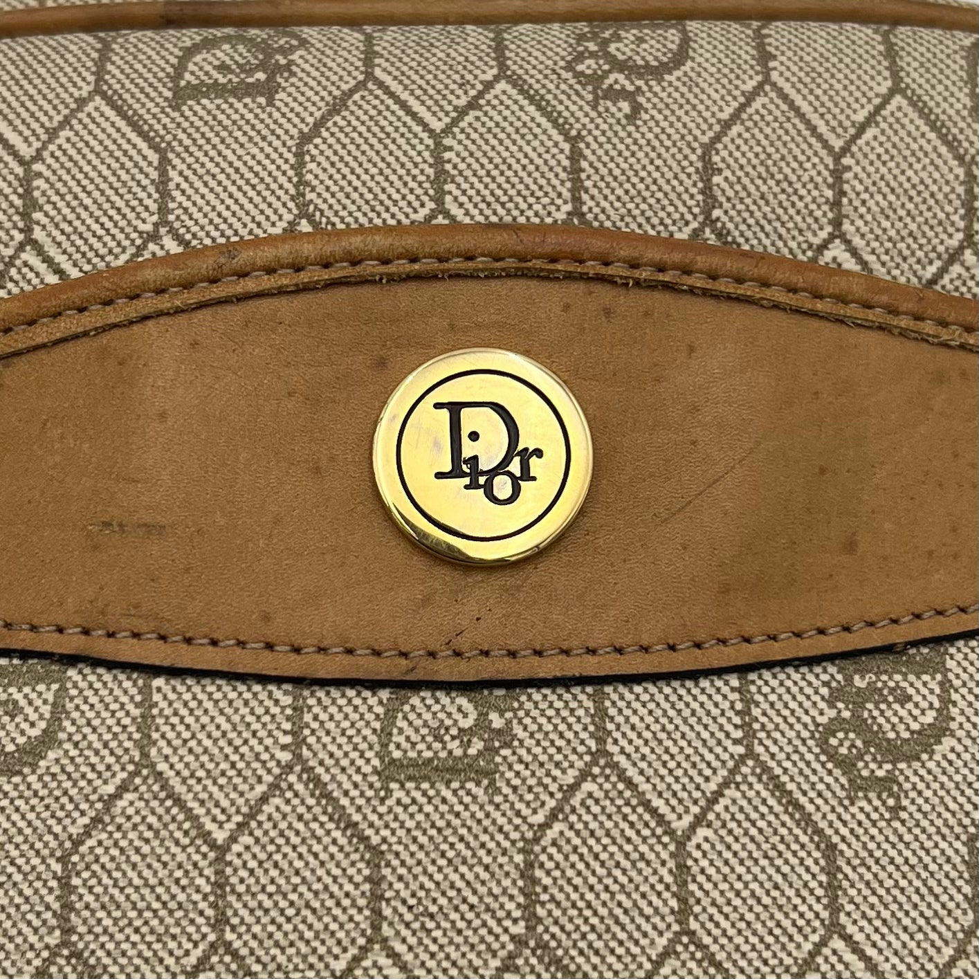 Christian Dior Light Honeycomb Mini Camera Crossbody
