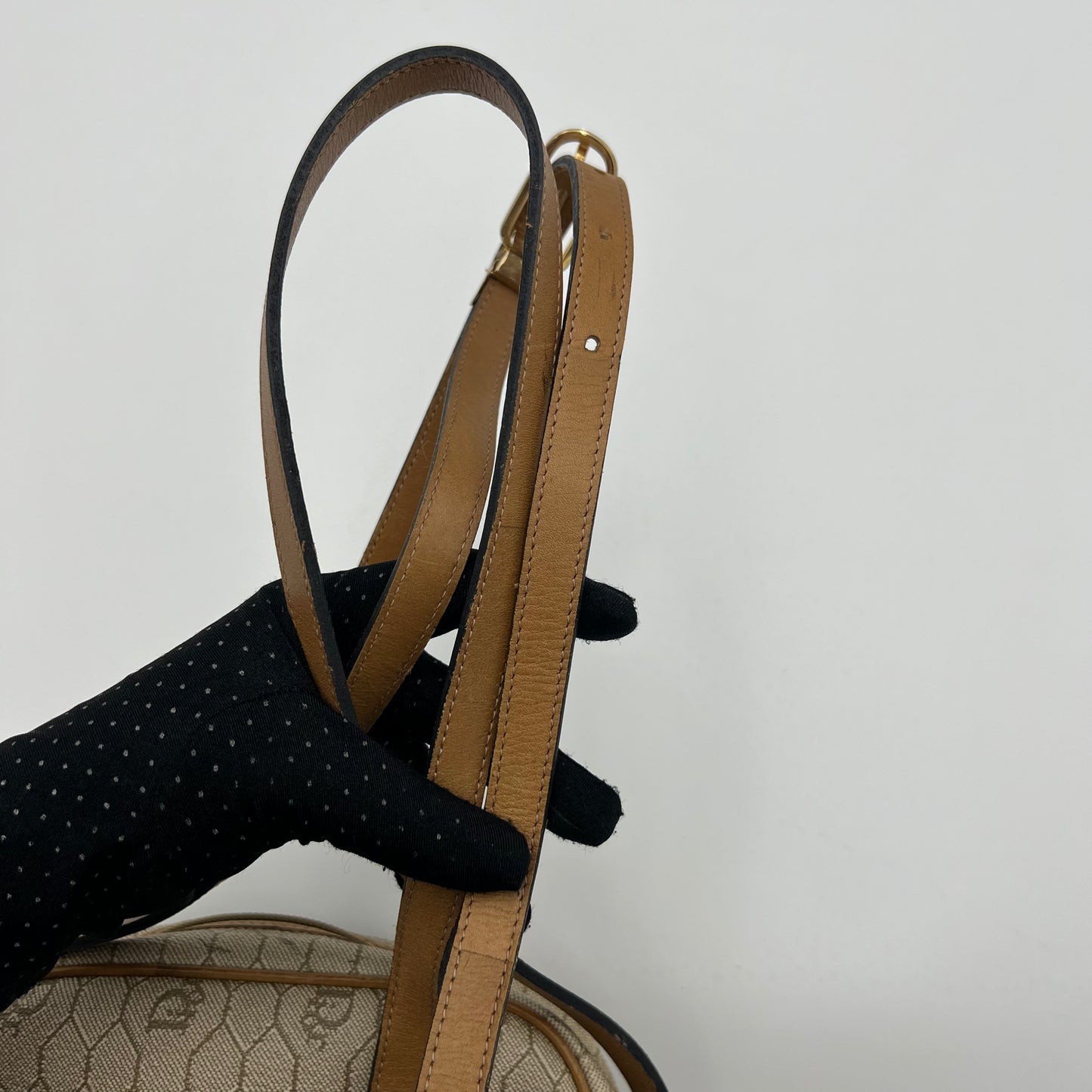 Christian Dior Light Honeycomb Mini Camera Crossbody