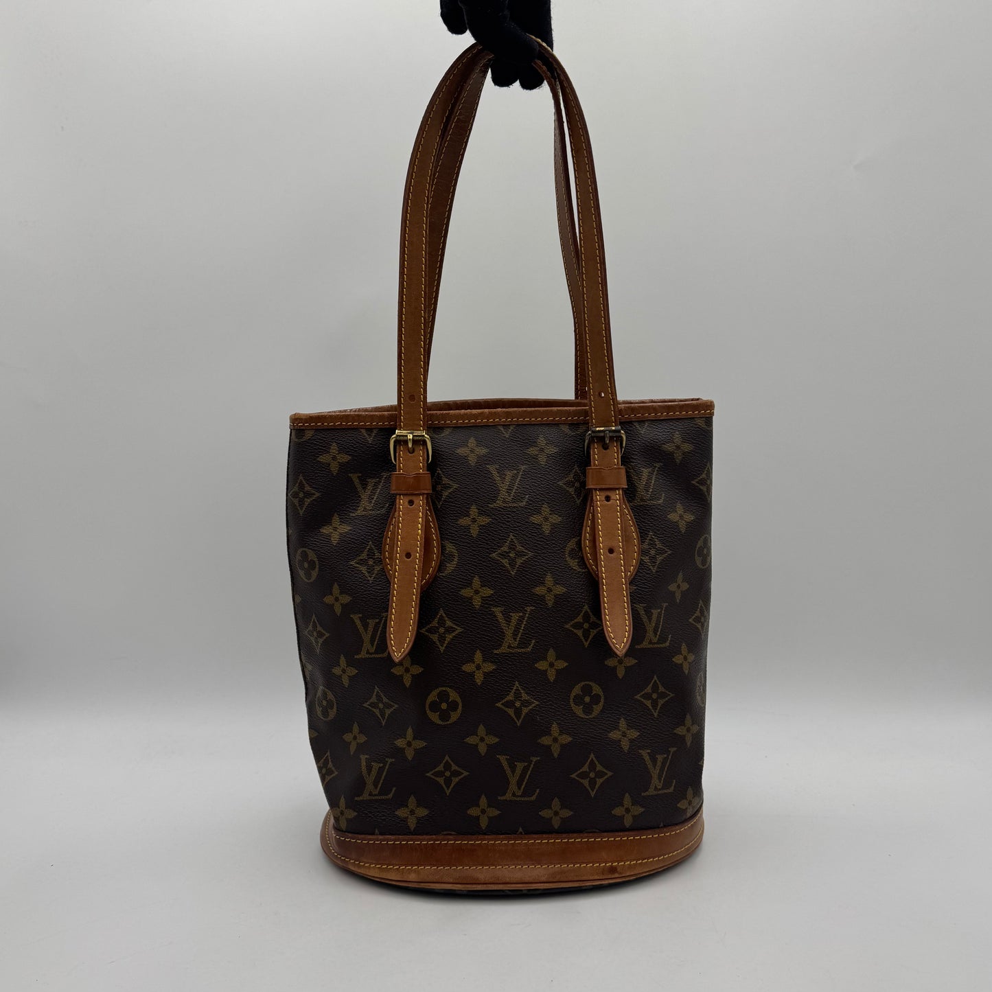 Louis Vuitton Monogram Bucket PM with Pouch