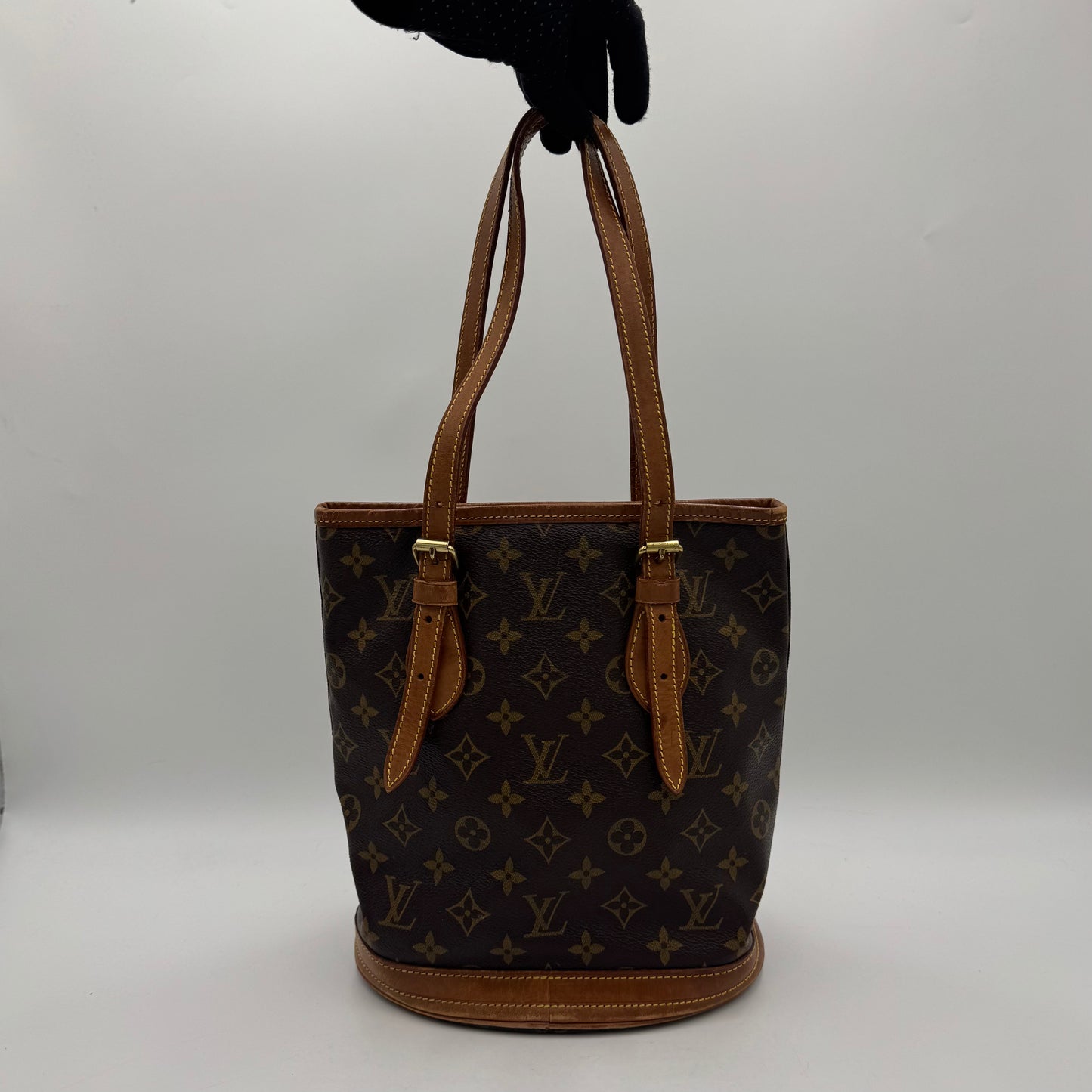 Louis Vuitton Monogram Bucket PM with Pouch