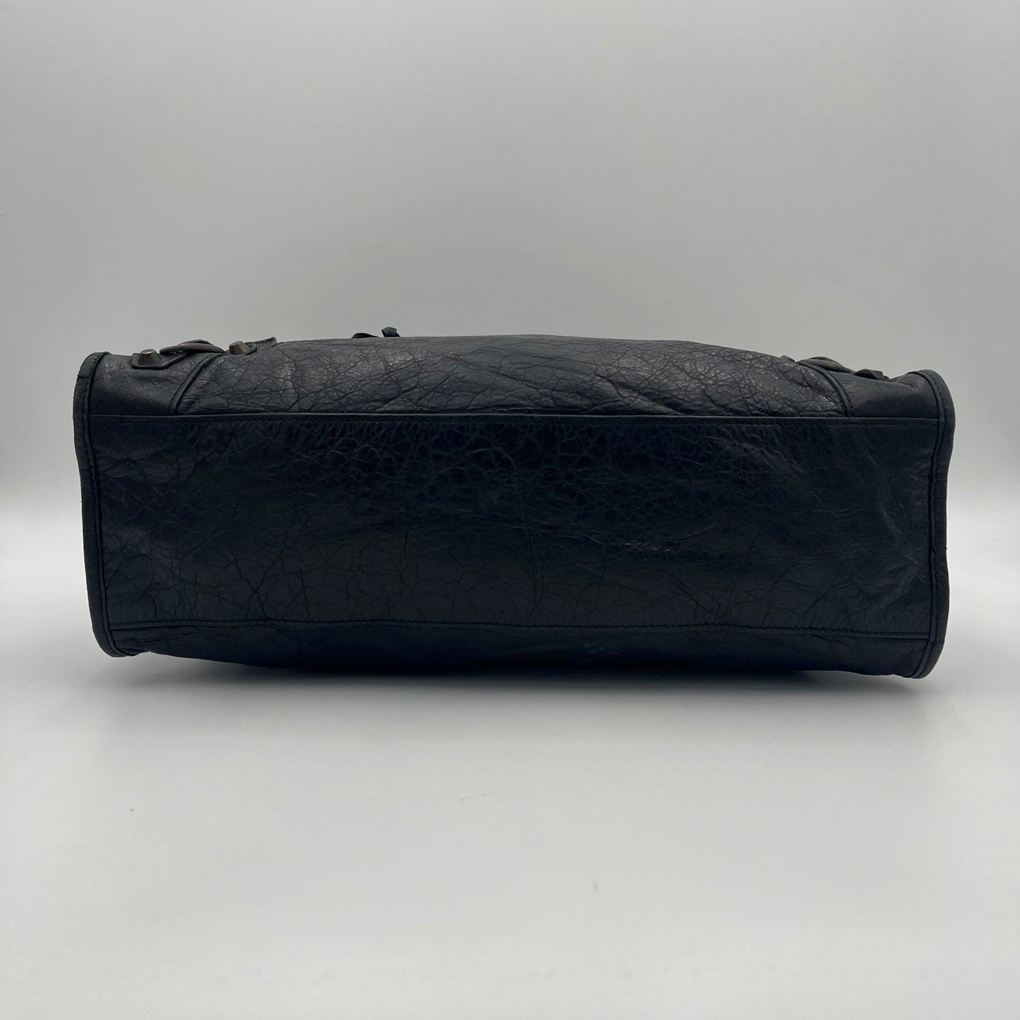 Balenciaga Black Leather City