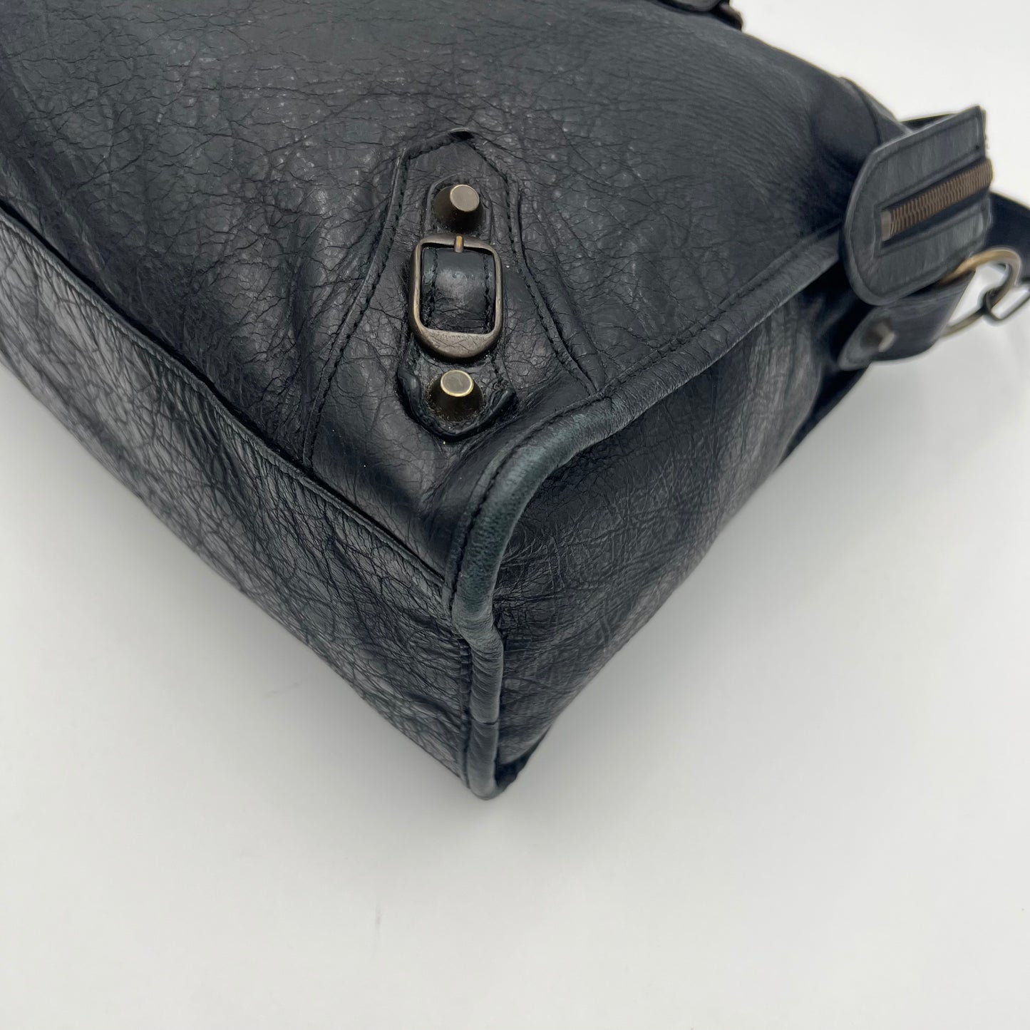 Balenciaga Black Leather City