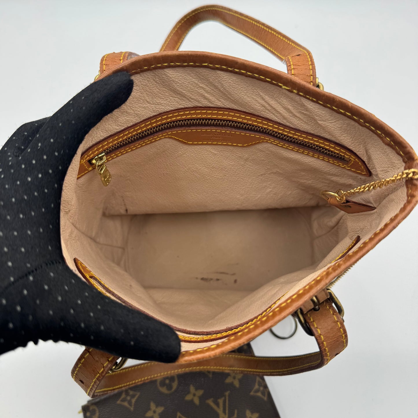 Louis Vuitton Monogram Bucket PM with Pouch