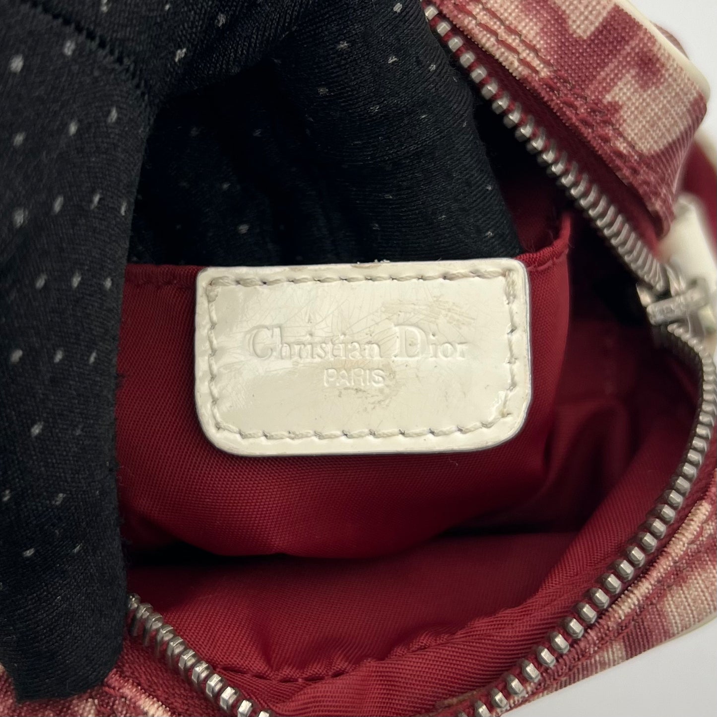 Christian Dior Red Trotter Number 2 Small Crossbody