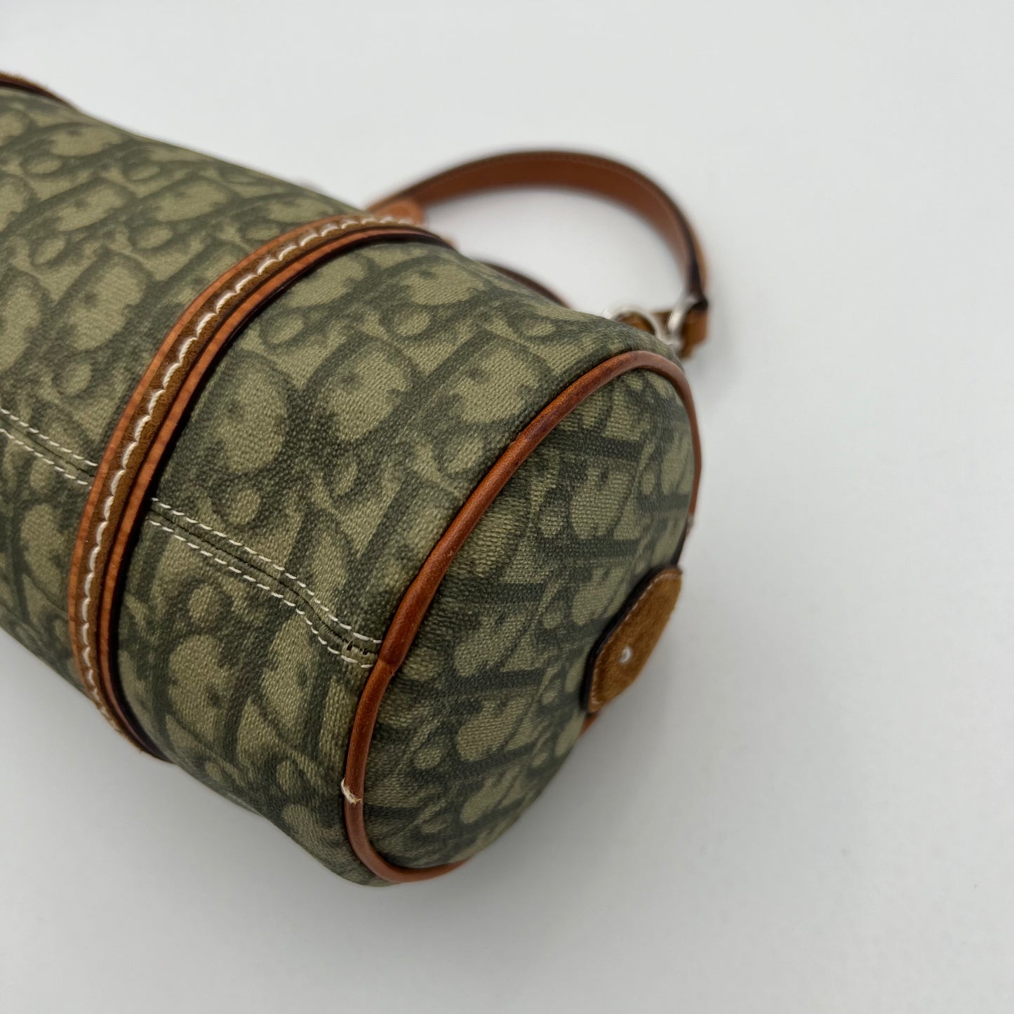 Christian Dior Green Romantique Trotter Heart Lock Papillon (07-BO-0096)