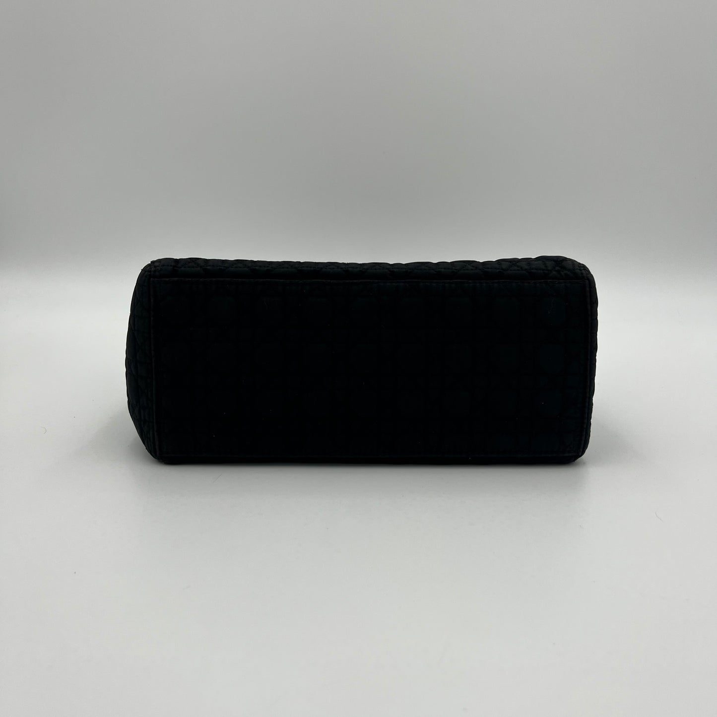 Christian Dior Black Nylon Cannage Smalll Lady Dior