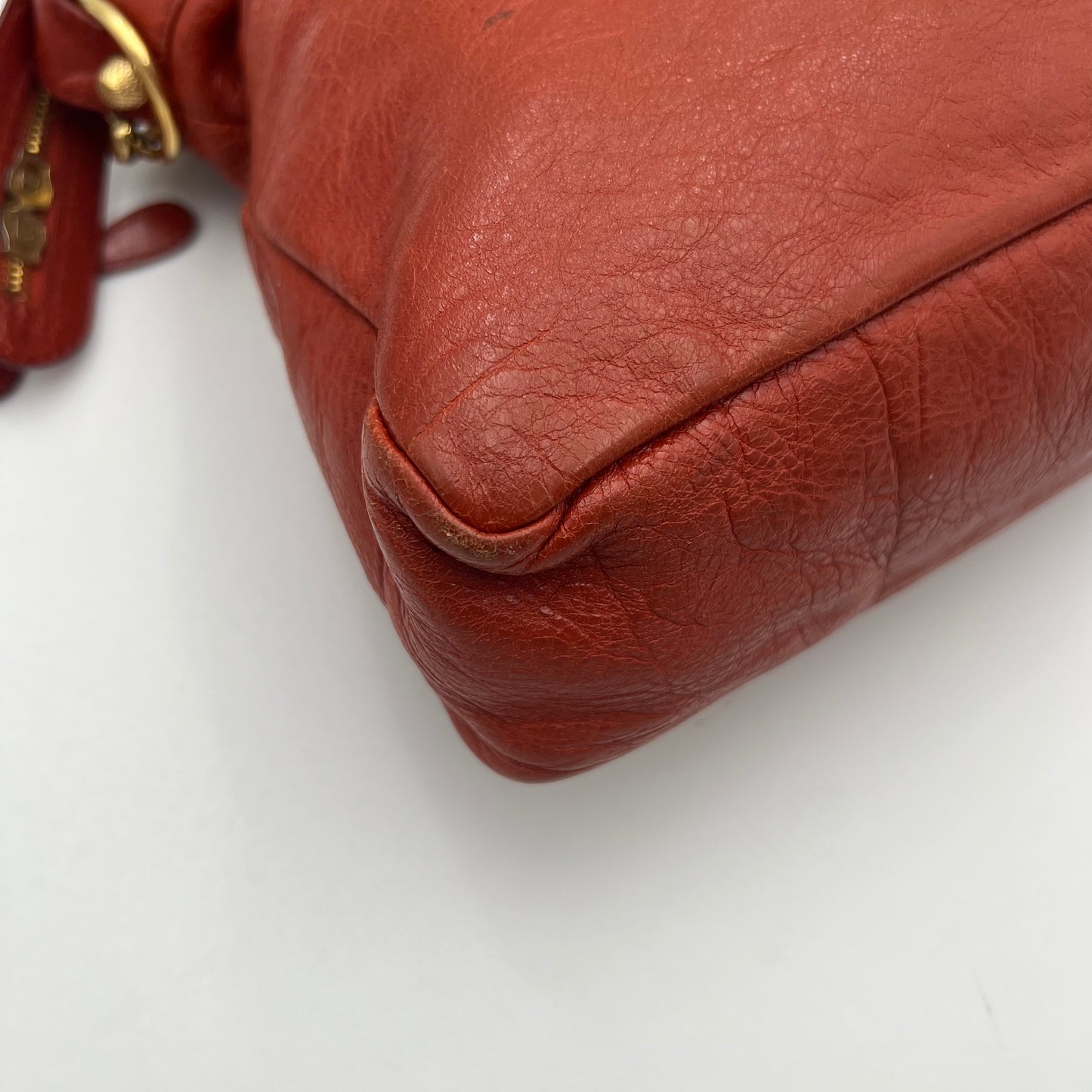 Balenciaga Rust Leather Giant 12 Town GHW