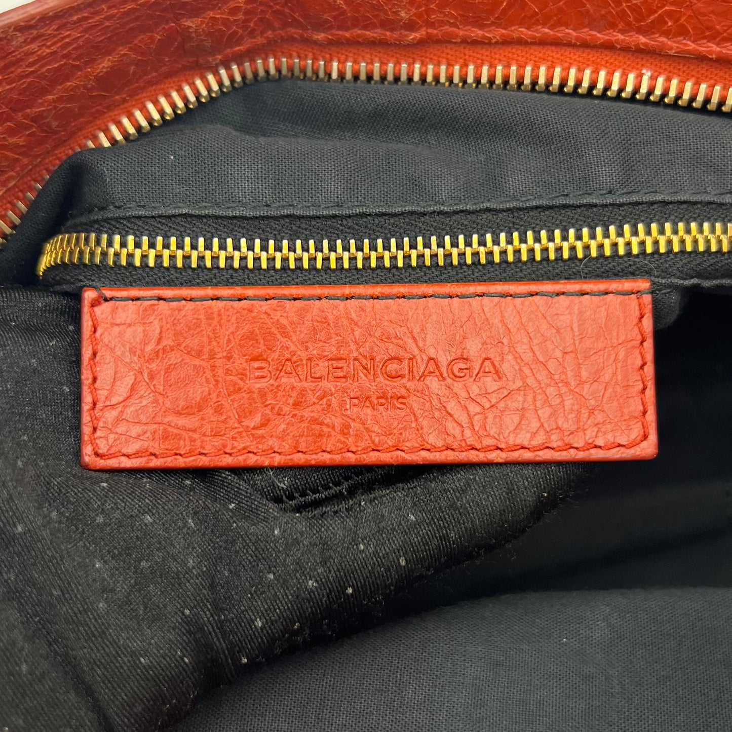 Balenciaga Rust Leather Giant 12 Town GHW