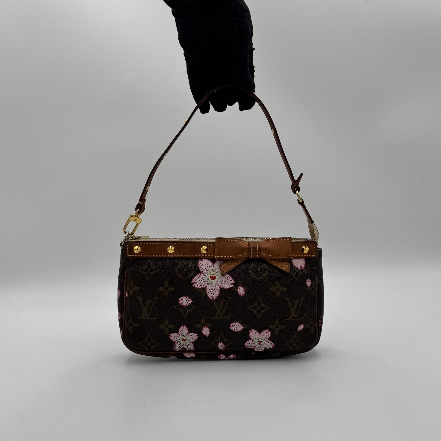 Louis Vuitton Takashi Murakami Monogram Cherry Blossom Pochette