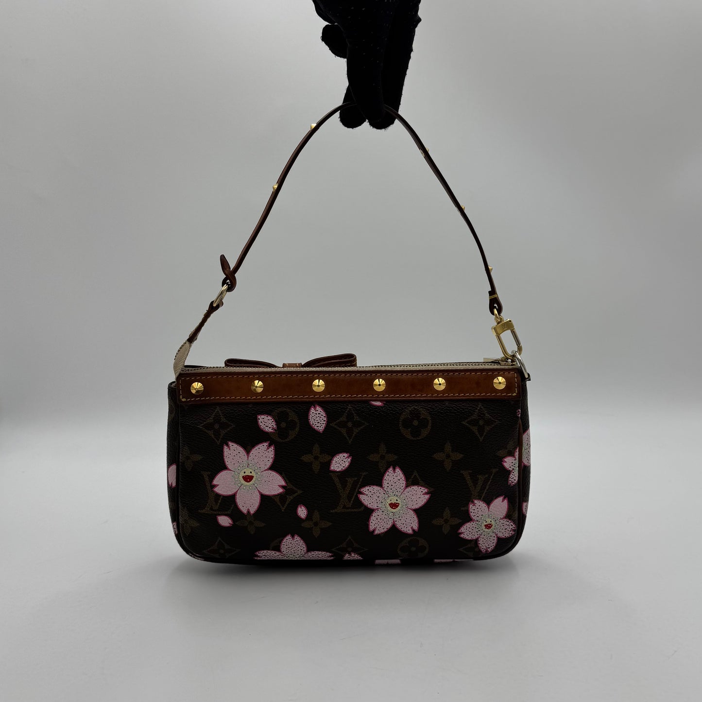 Louis Vuitton Takashi Murakami Monogram Cherry Blossom Pochette