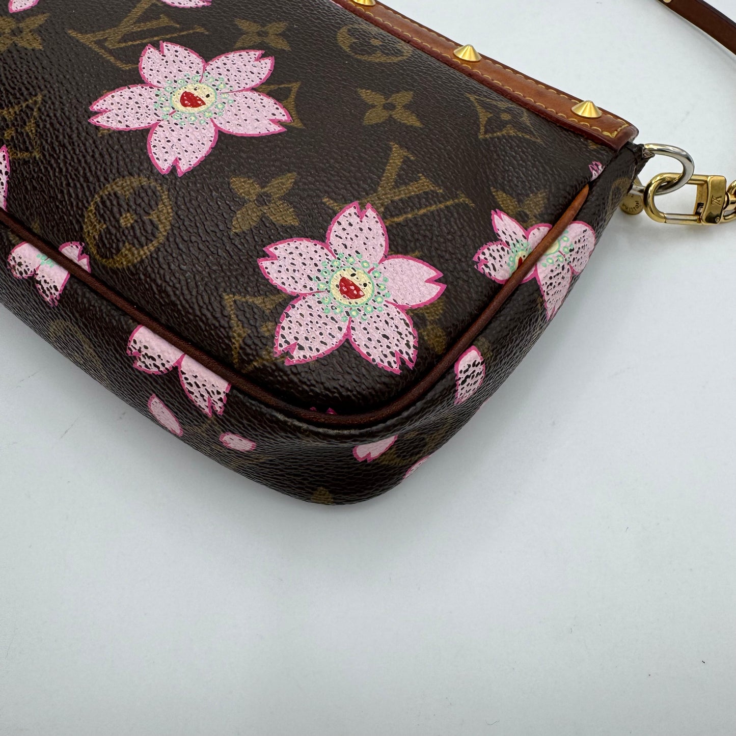 Louis Vuitton Takashi Murakami Monogram Cherry Blossom Pochette