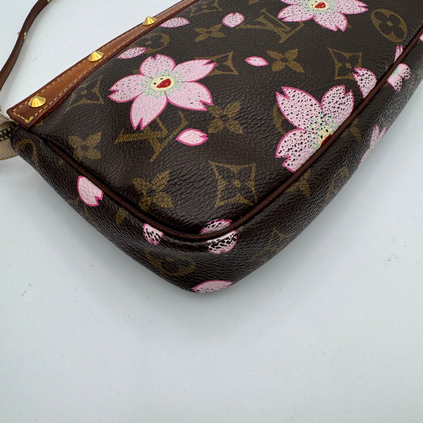Louis Vuitton Takashi Murakami Monogram Cherry Blossom Pochette