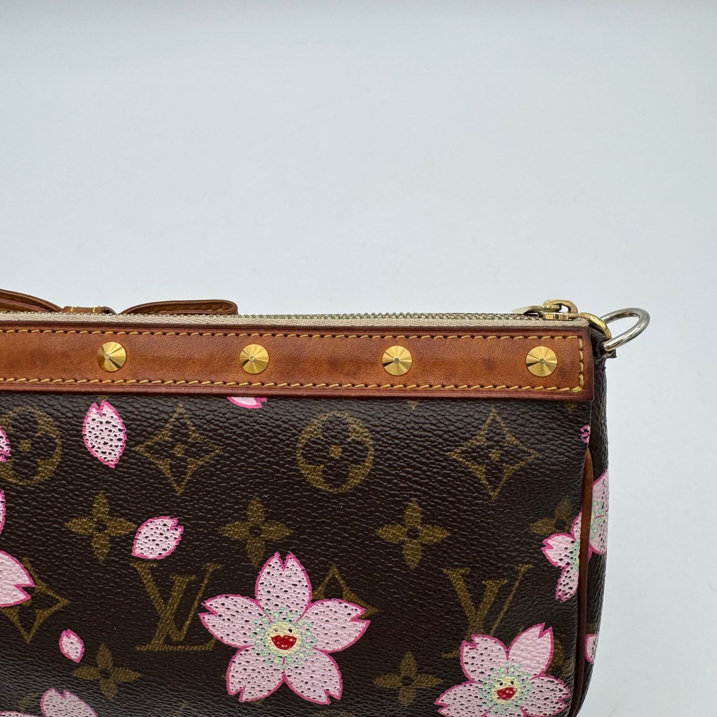 Louis Vuitton Takashi Murakami Monogram Cherry Blossom Pochette