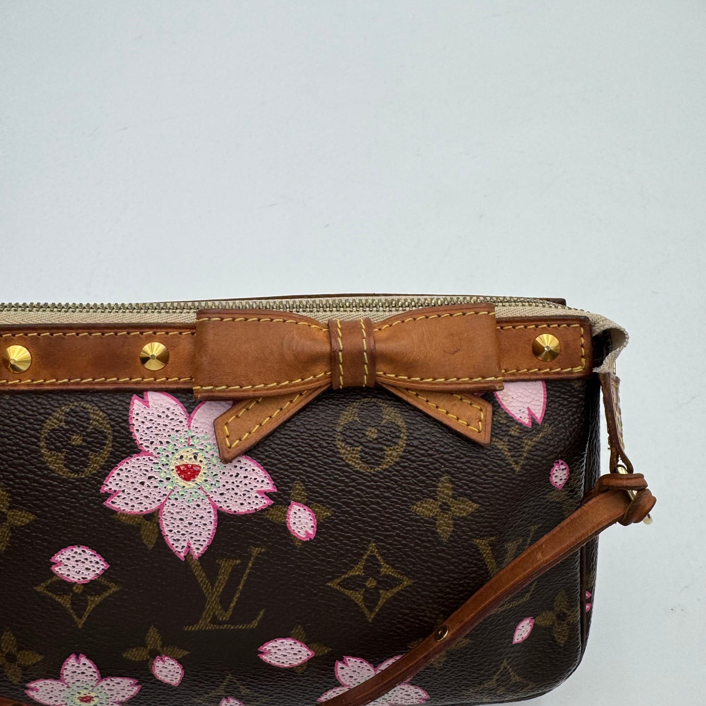 Louis Vuitton Takashi Murakami Monogram Cherry Blossom Pochette