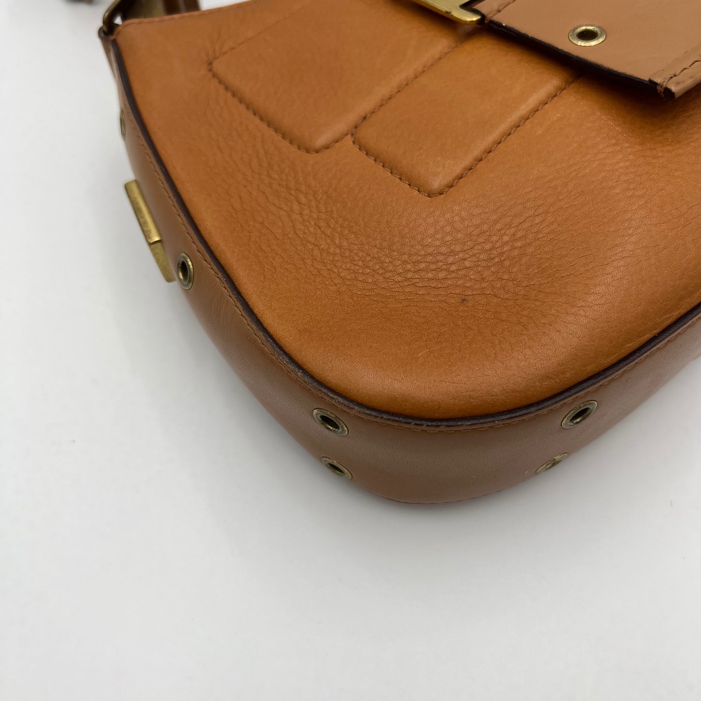 Christian Dior Tan Leather Street Chic Hobo Bag