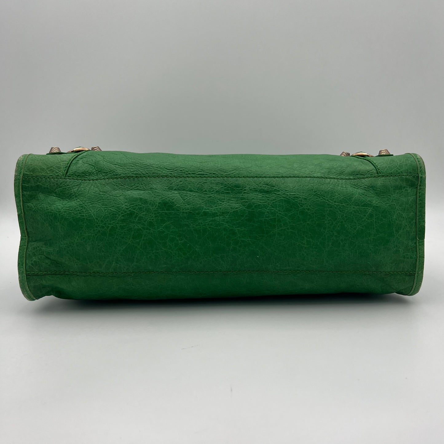 Balenciaga Green Leather Giant 12 City Bag RGHW