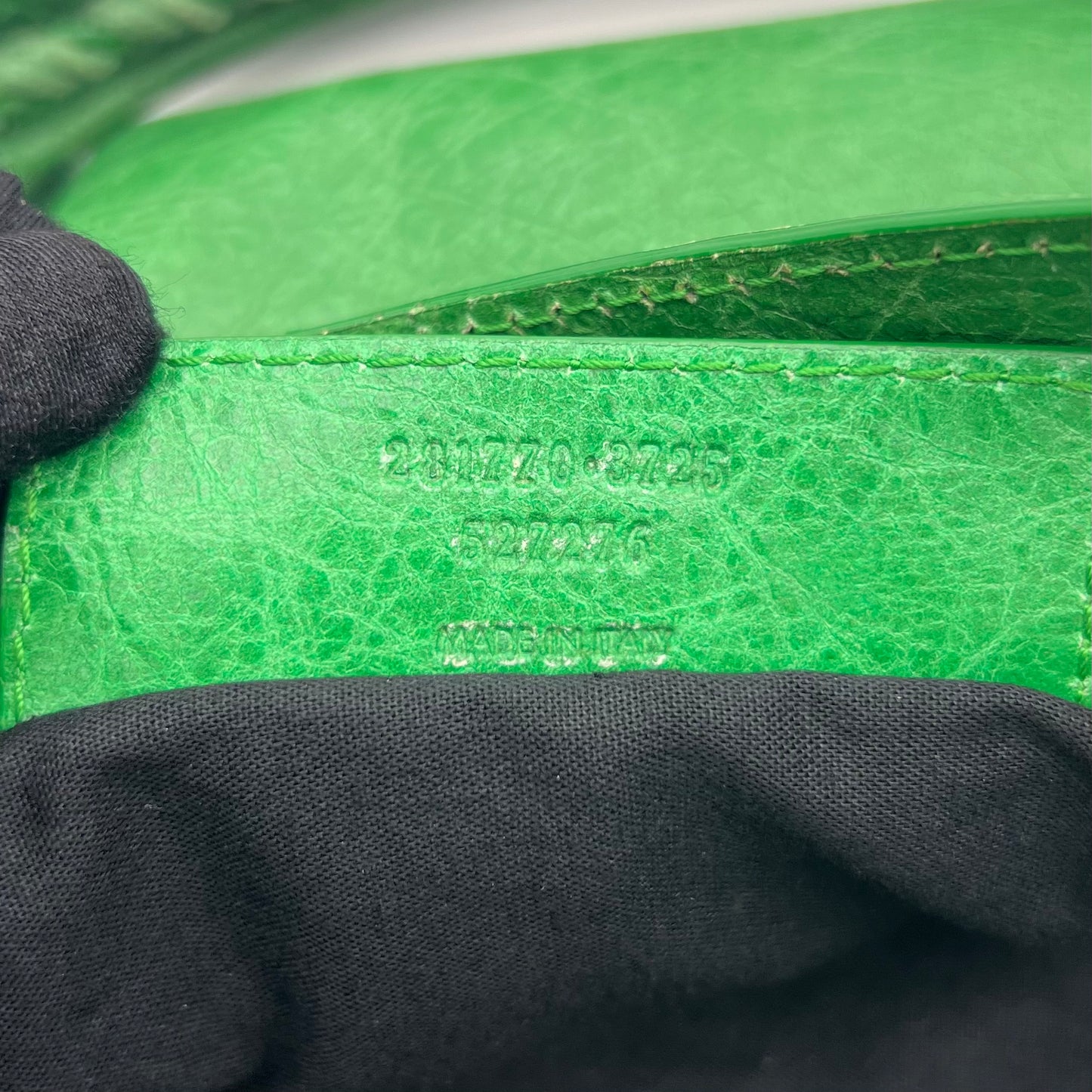 Balenciaga Green Leather Giant 12 City Bag RGHW