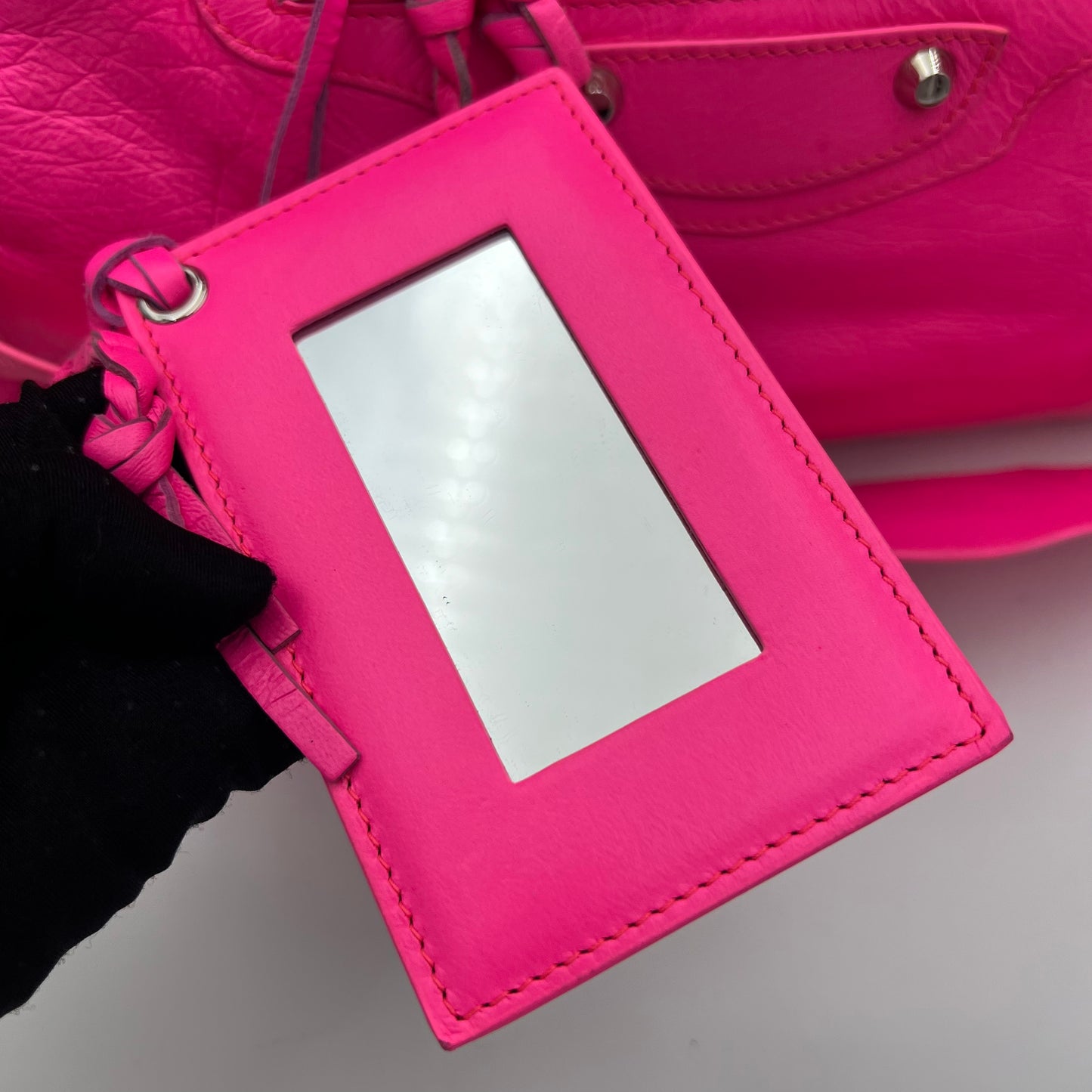 Balenciaga Bright Pink Classic City SHW
