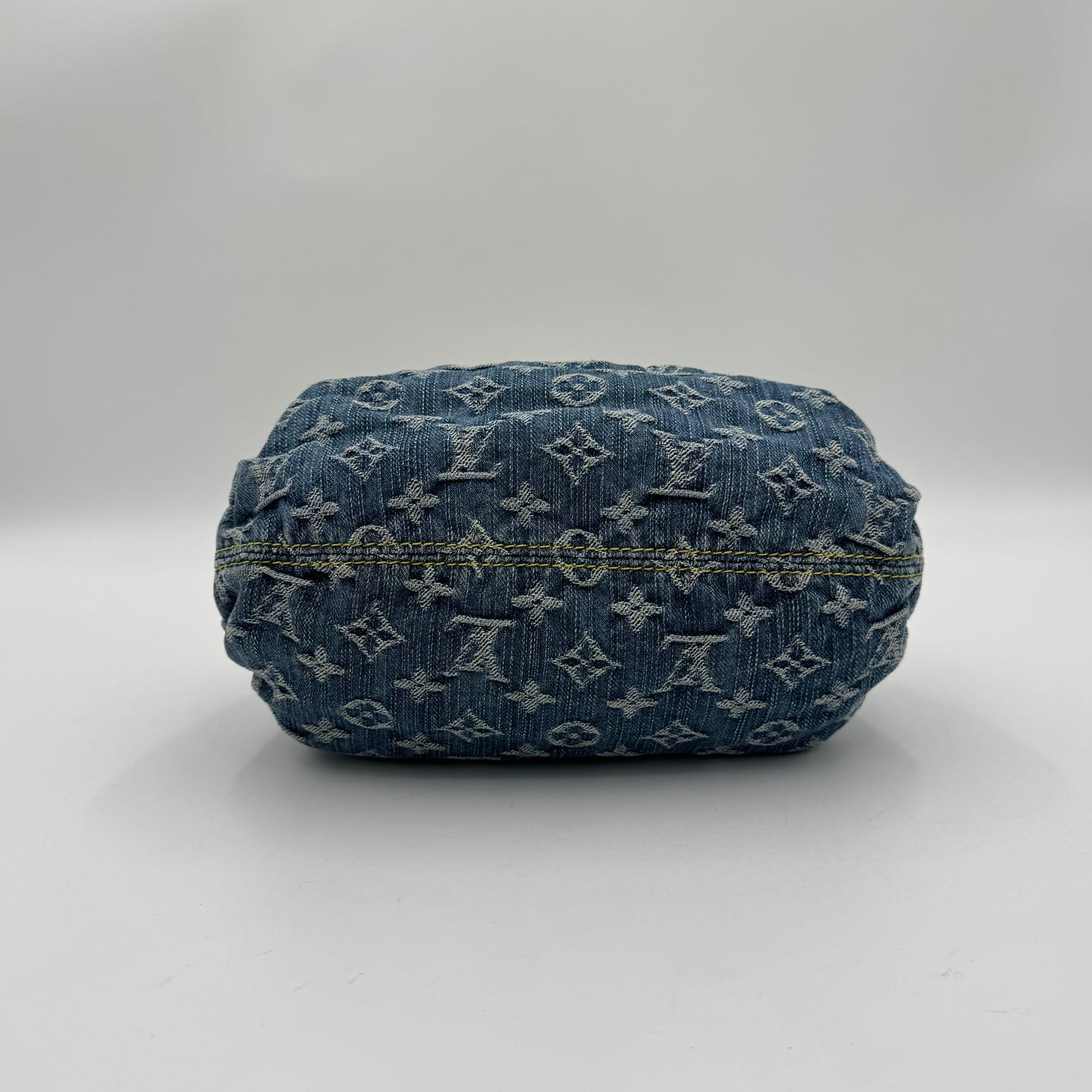 Louis Vuitton Blue Monogram Denim Pleaty Bag