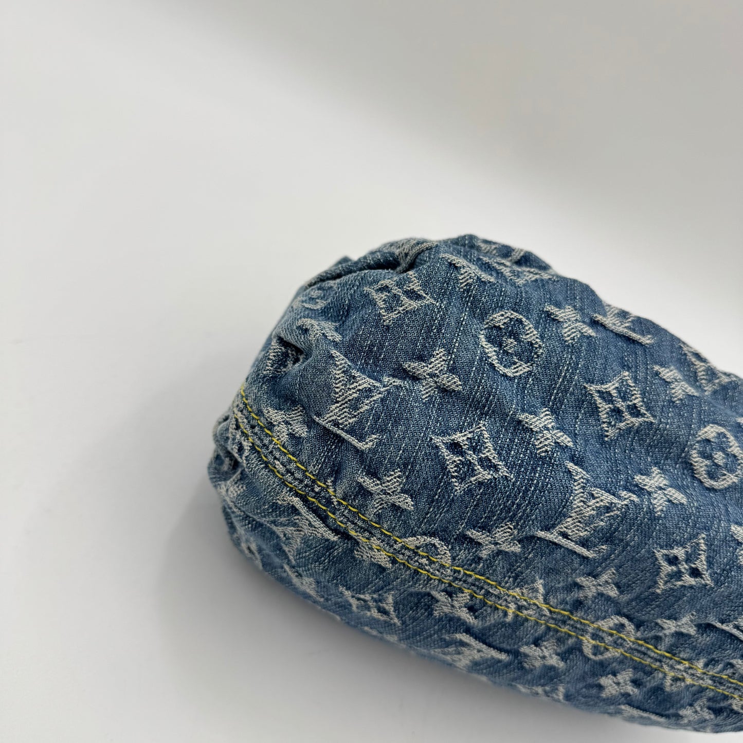 Louis Vuitton Blue Monogram Denim Pleaty Bag