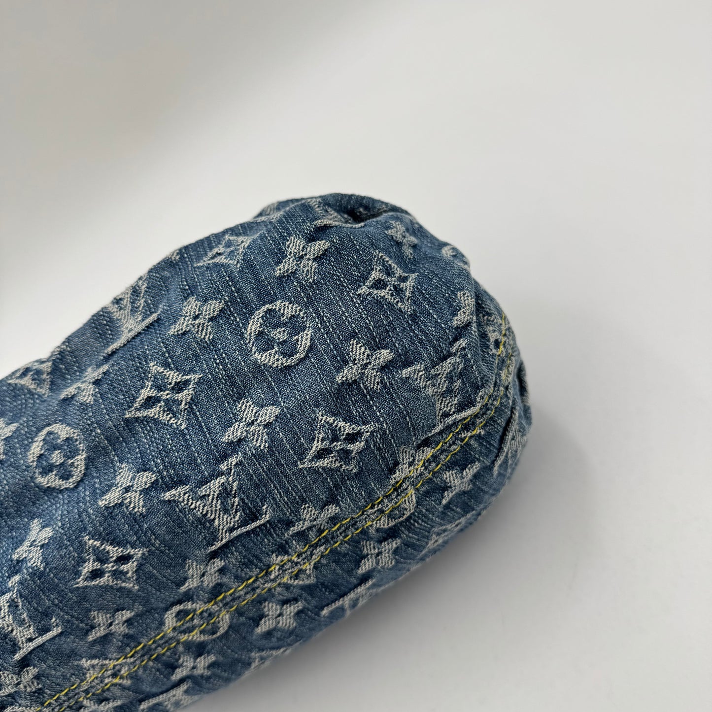 Louis Vuitton Blue Monogram Denim Pleaty Bag