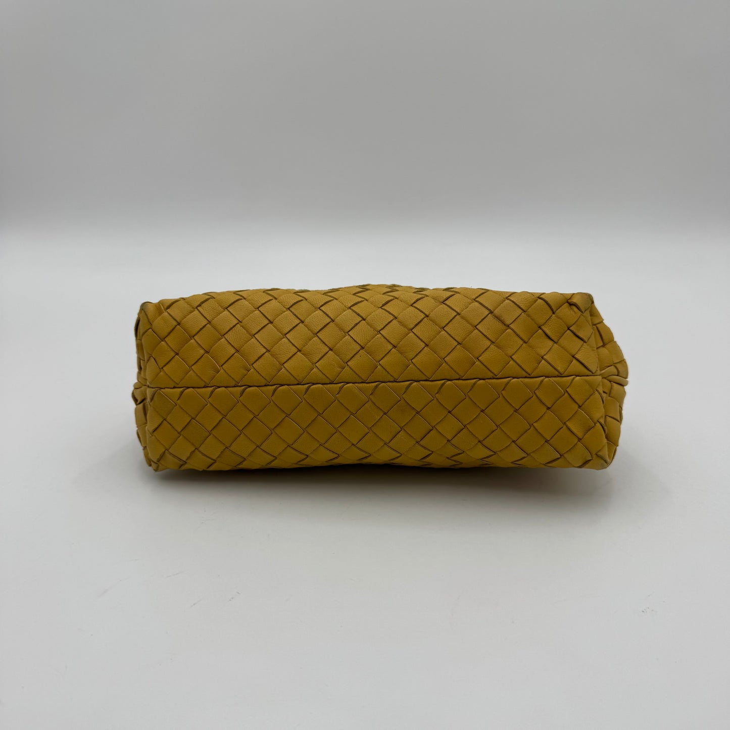 Bottega Veneta Yellow Intrecciato Pochette