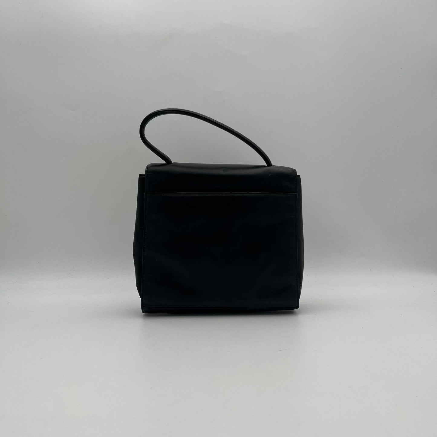 Givenchy Maroquinerie Black Leather Kelly