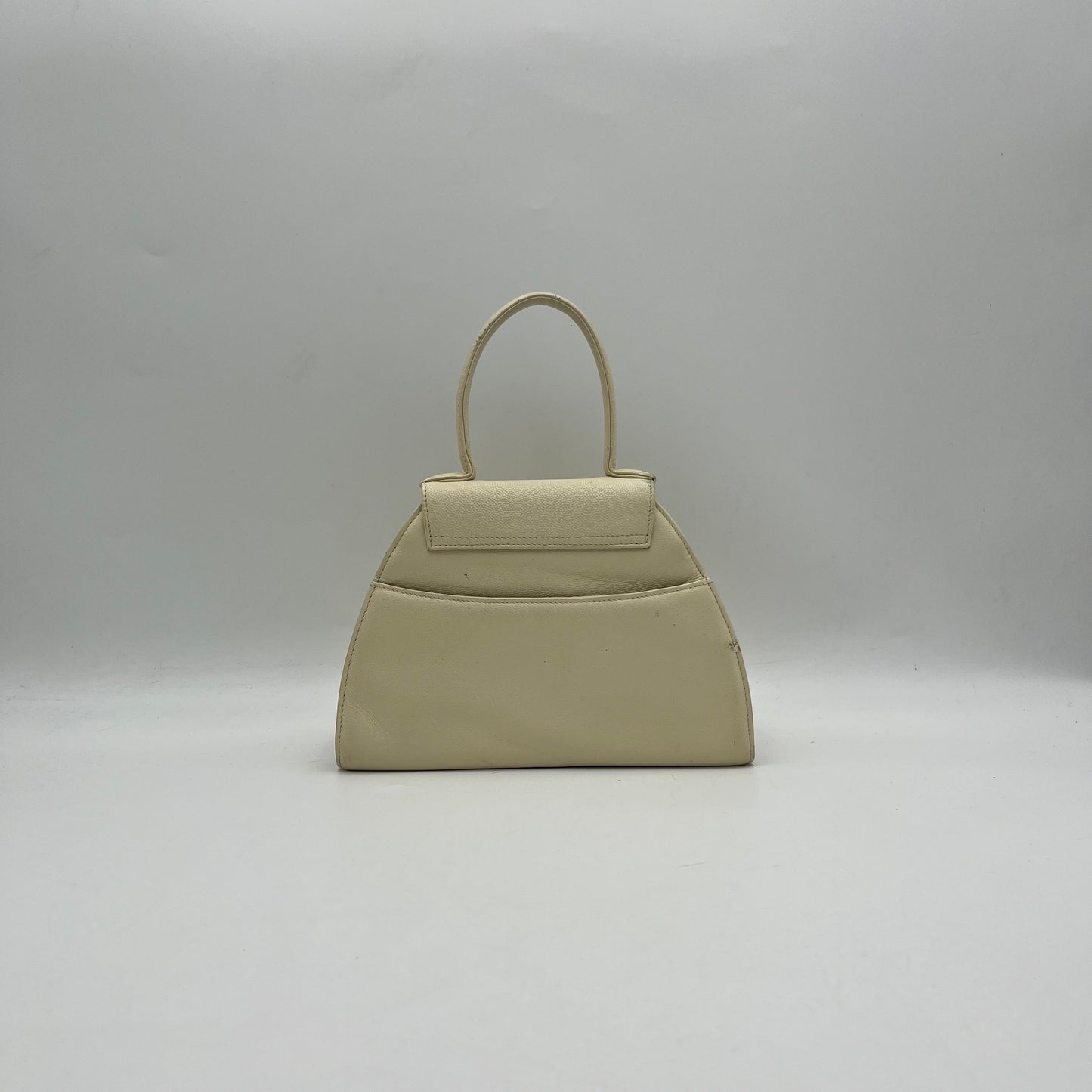 Givenchy Sacs White Leather Top Handle