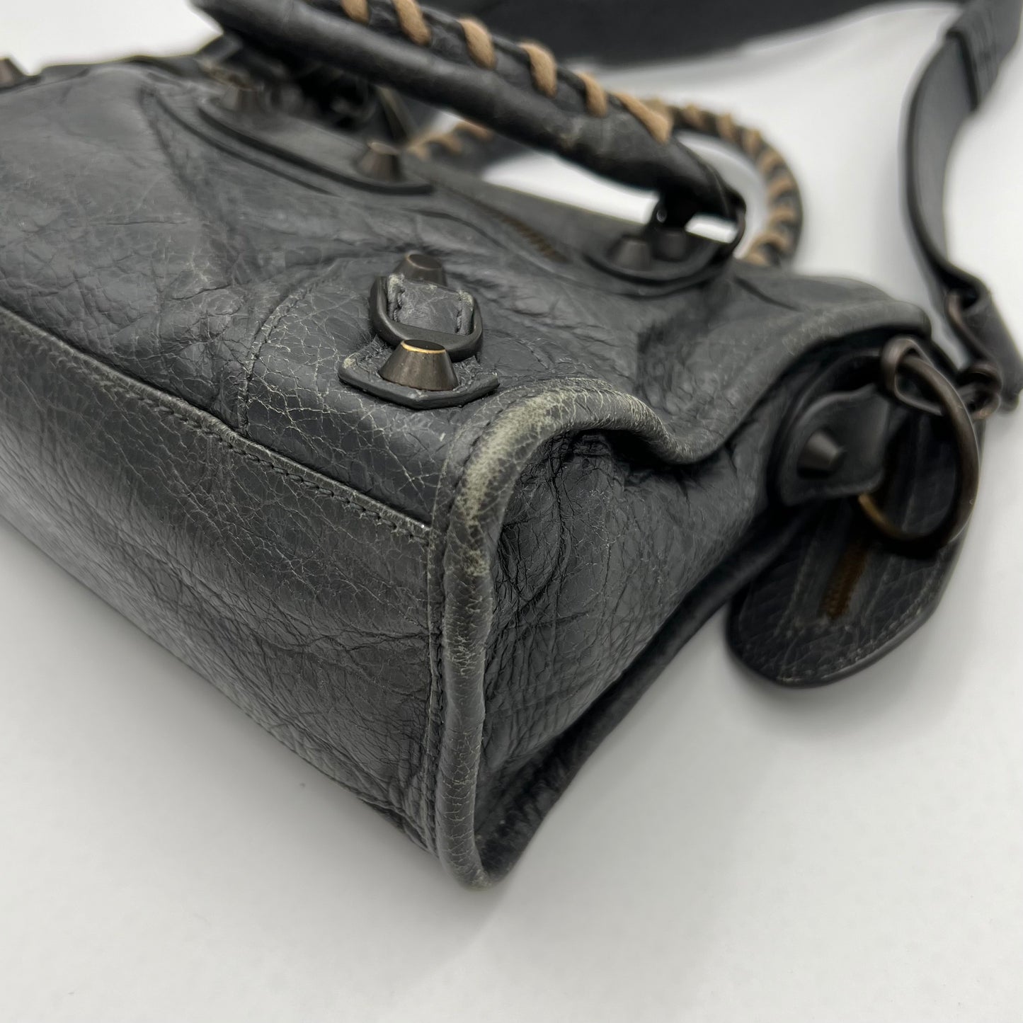 Balenciaga Gray Mini City