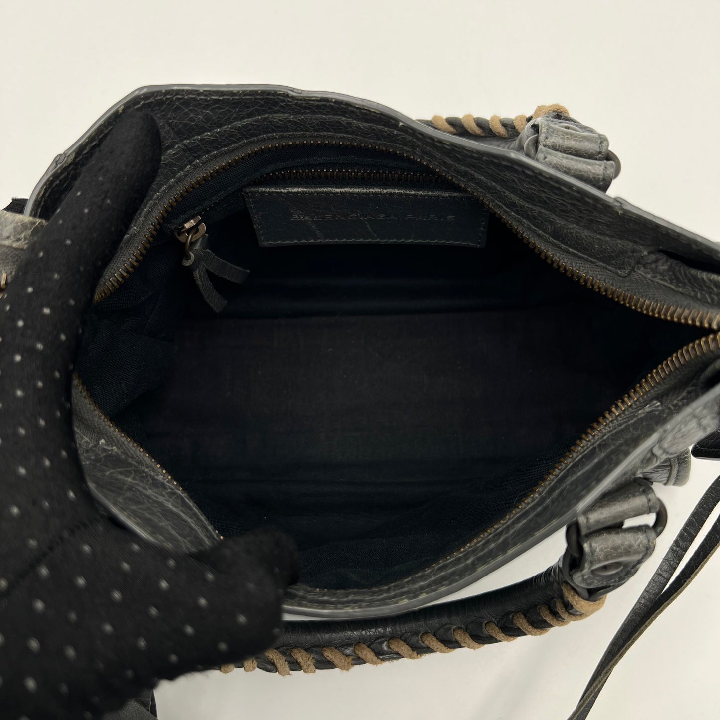 Balenciaga Gray Mini City