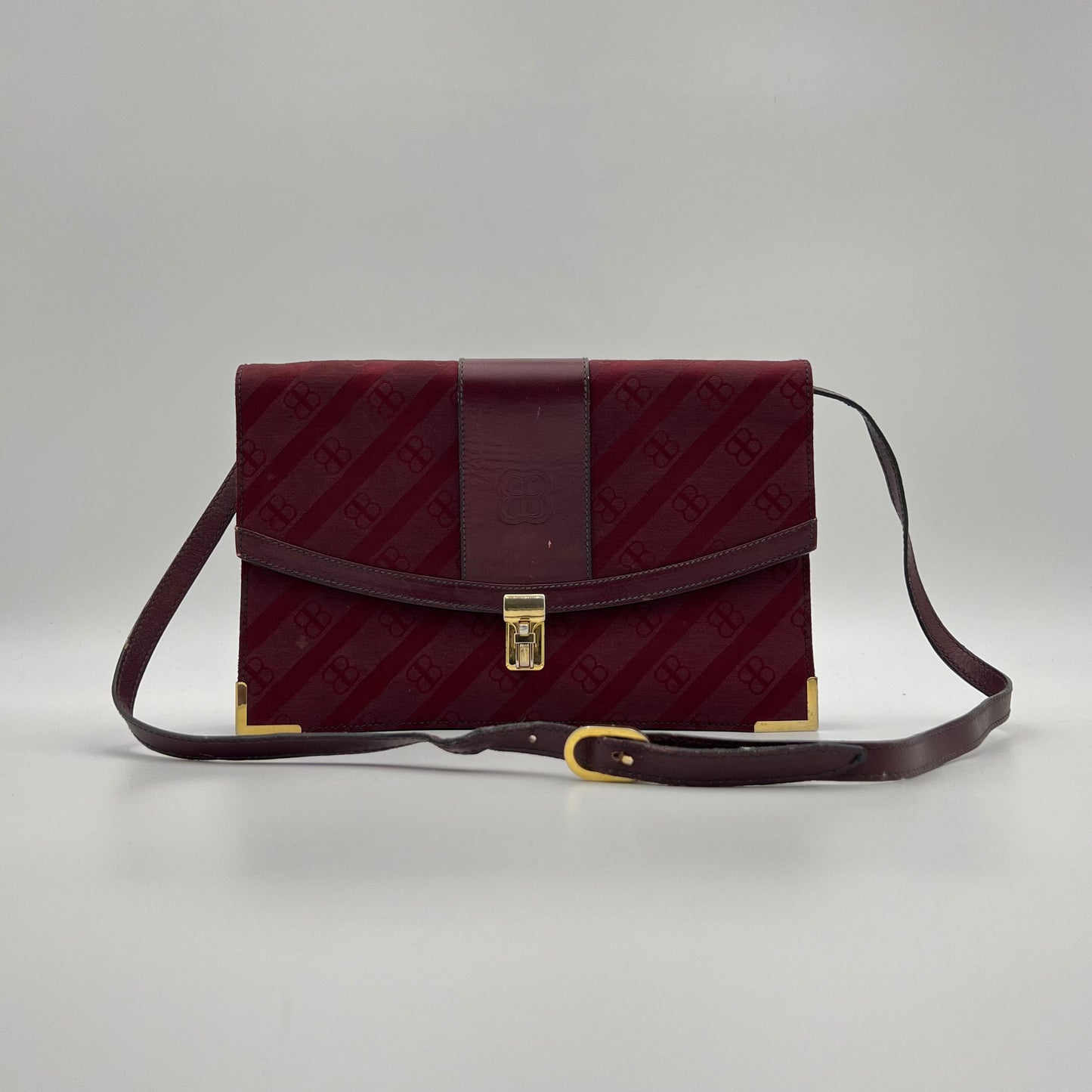 Balenciaga Vintage Bordeaux Shoulder Bag