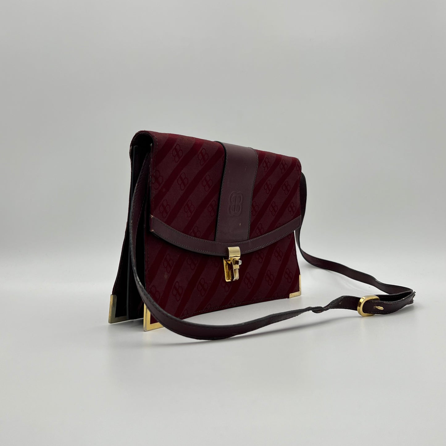 Balenciaga Vintage Bordeaux Shoulder Bag