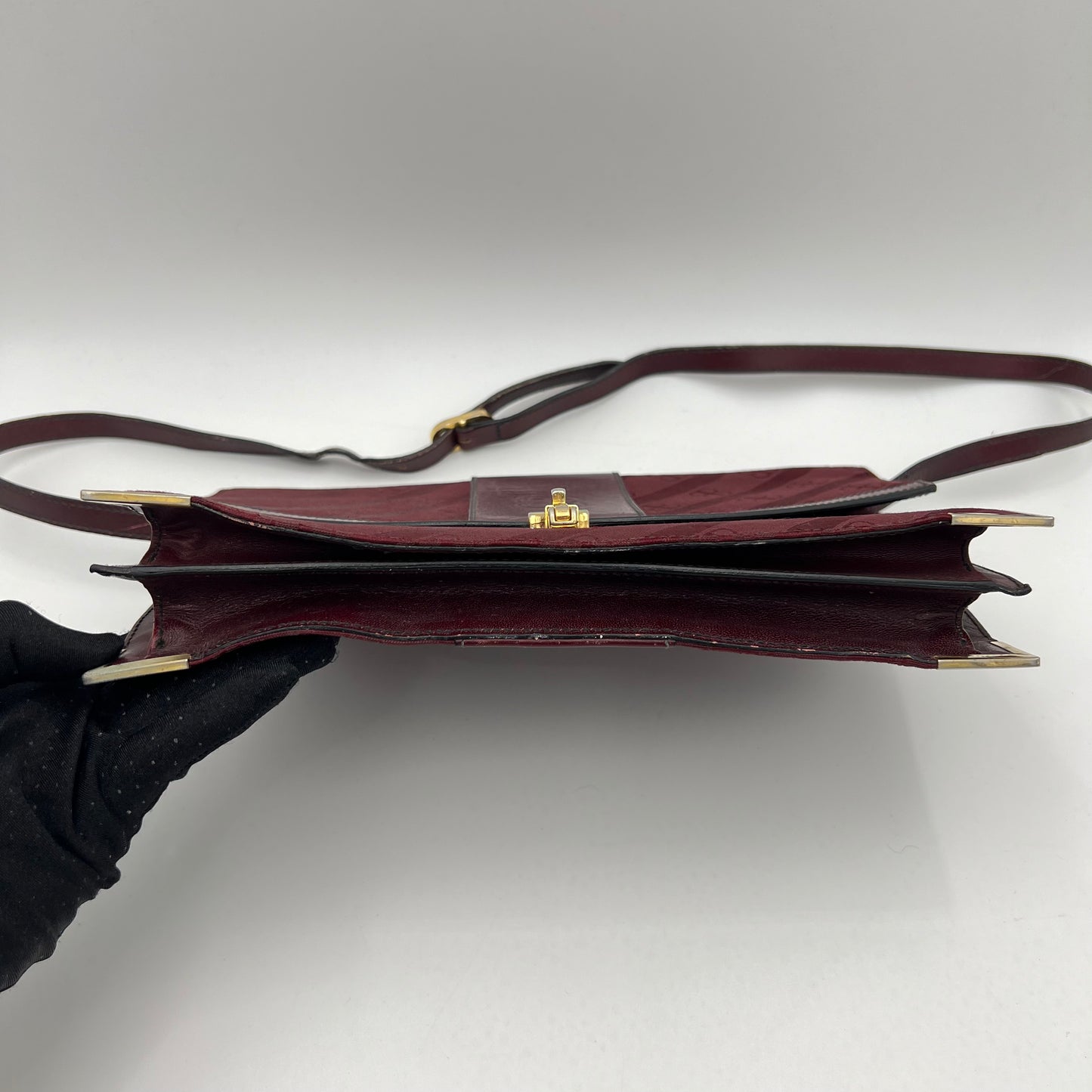 Balenciaga Vintage Bordeaux Shoulder Bag